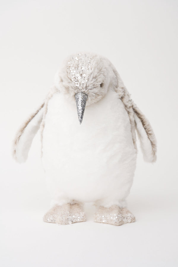 Carraig Donn Cream Medium Penguin Christmas Decoration