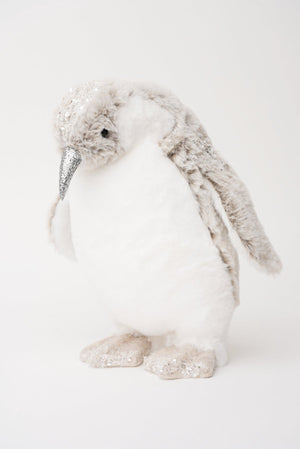 Carraig Donn Cream Medium Penguin Christmas Decoration