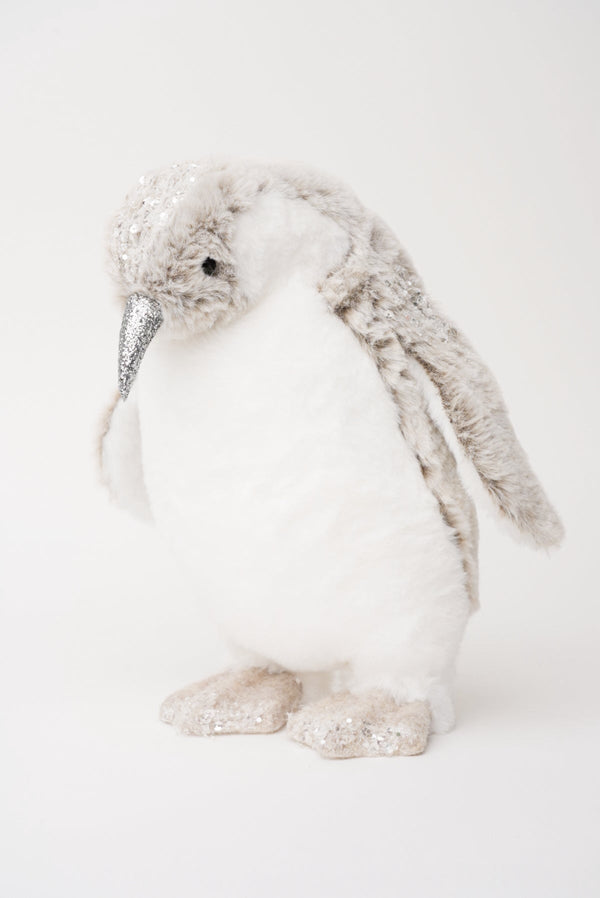 Carraig Donn Cream Medium Penguin Christmas Decoration