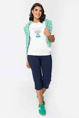Carraig Donn Cream Tennis Club T-Shirt