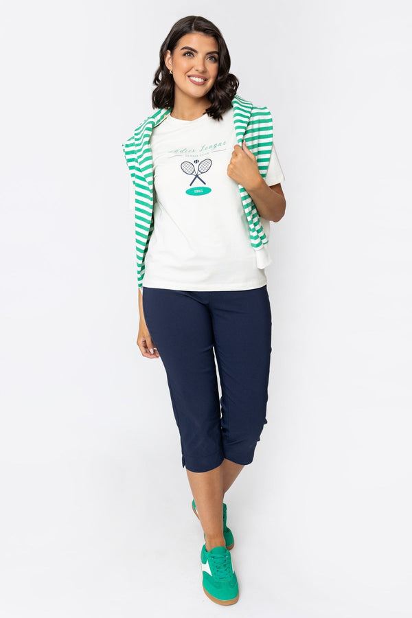 Carraig Donn Cream Tennis Club T-Shirt