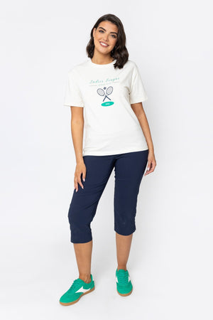Carraig Donn Cream Tennis Club T-Shirt
