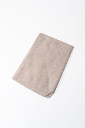 Carraig Donn Cream Viscose Wool Blend Neckerchief Triangle Scarf