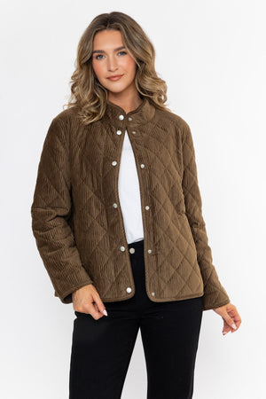 Carraig Donn Crinkle Cord Padded Jacket