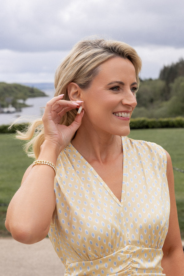 Carraig Donn Danna Gold Tennis Bracelet