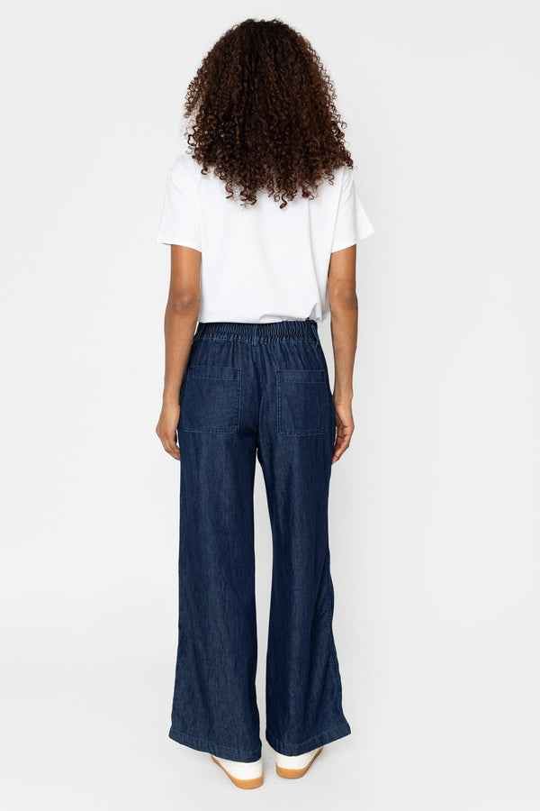 Carraig Donn Dark Denim Wide Leg Jeans