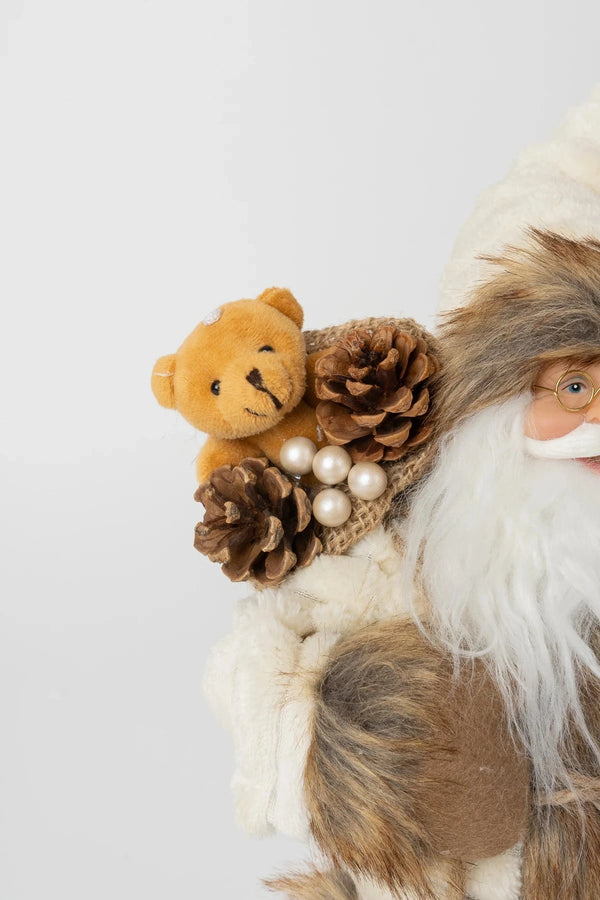 Carraig Donn Decadent Scandinavian Santa H120cm Christmas Decoration