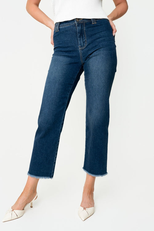 Carraig Donn Denim Seamless Hem Jeans