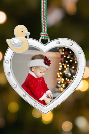Carraig Donn Duck Photoframe Christmas Decoration