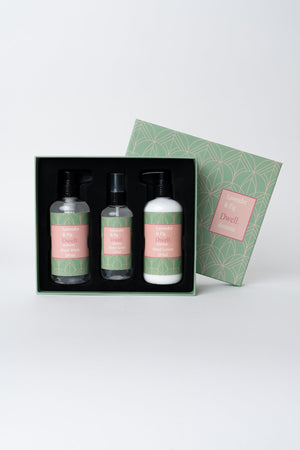 Carraig Donn Dwell Lavender & Fig Destress Gift Set of 3 - Hand Wash, Room Spray & Hand Lotion