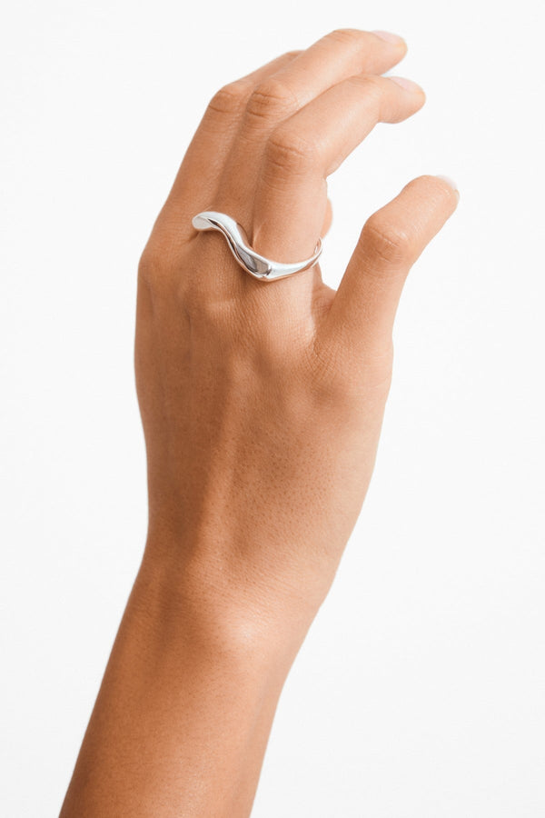 Carraig Donn Evon Silver Double Ring