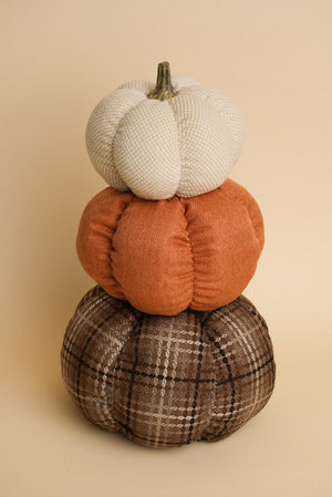 Carraig Donn Fabric Halloween Pumpkin Stack