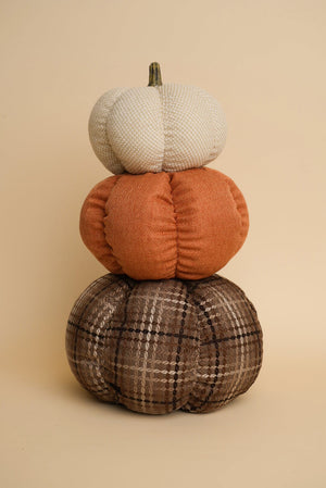 Carraig Donn Fabric Halloween Pumpkin Stack