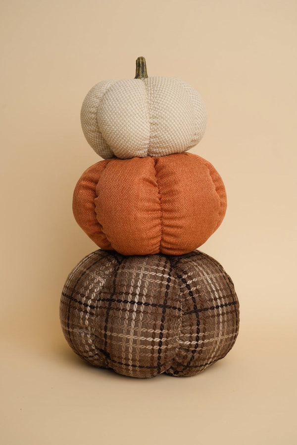 Carraig Donn Fabric Halloween Pumpkin Stack