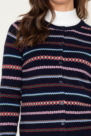 Carraig Donn Fairisle Knit Cardigan