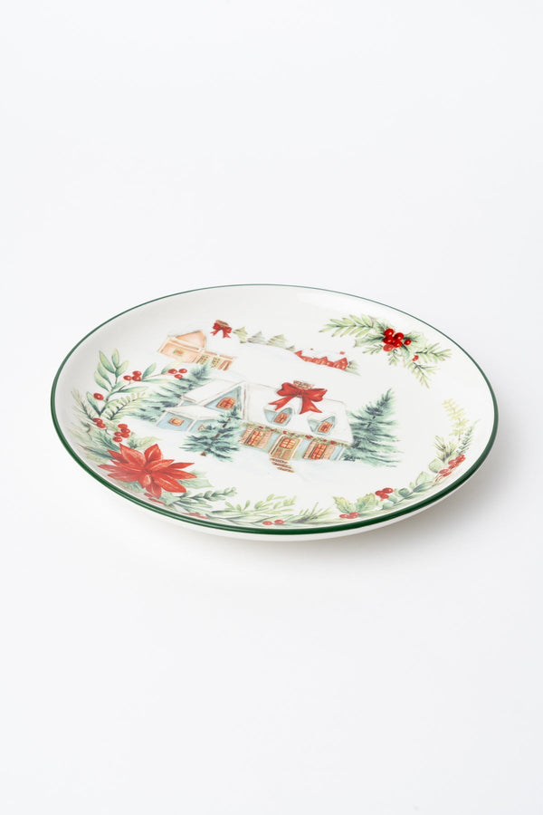 Carraig Donn Festive Scene Christmas Plate