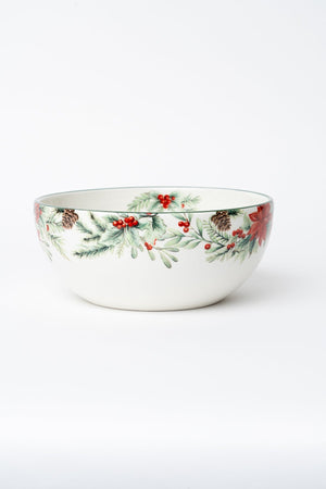 Carraig Donn Fetive Scene Christmas Serving Bowl