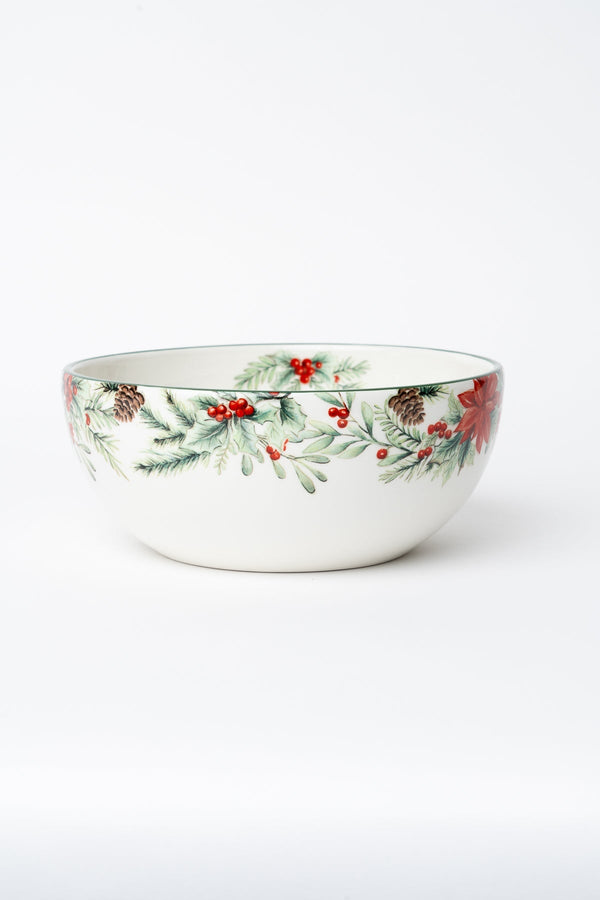 Carraig Donn Fetive Scene Christmas Serving Bowl