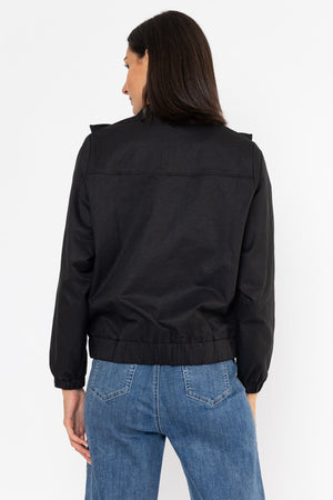 Carraig Donn Frill Detail Bomber Jacket