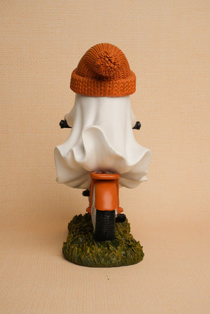 Carraig Donn Ghost On Bike Halloween Decorative Ornament