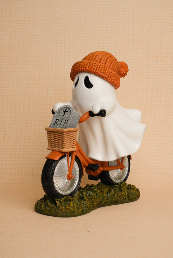 Carraig Donn Ghost On Bike Halloween Decorative Ornament