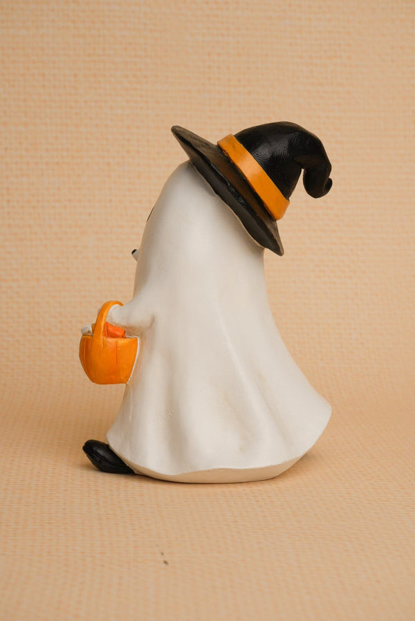 Carraig Donn Ghost With Dog Halloween Decorative Ornament