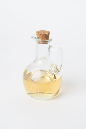 Carraig Donn Glass Kitchen Oil & Vinegar Set With Cork Lids
