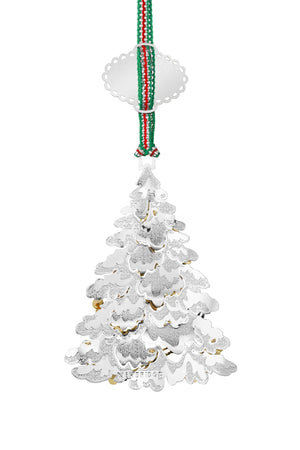 Carraig Donn Gold And Silver Plated Christmas Tree Decoration