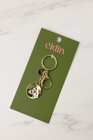Carraig Donn Gold Celtic Handbag Charm Keyring