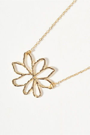 Carraig Donn Gold Flower Necklace
