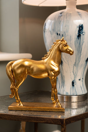 Carraig Donn Gold Horse Decorative Ornament