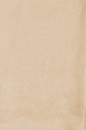 Carraig Donn Gold Silk Touch Floral Embossed Scarf