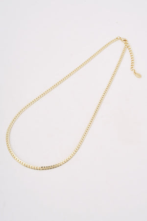 Carraig Donn Gold Snake Chain Necklace