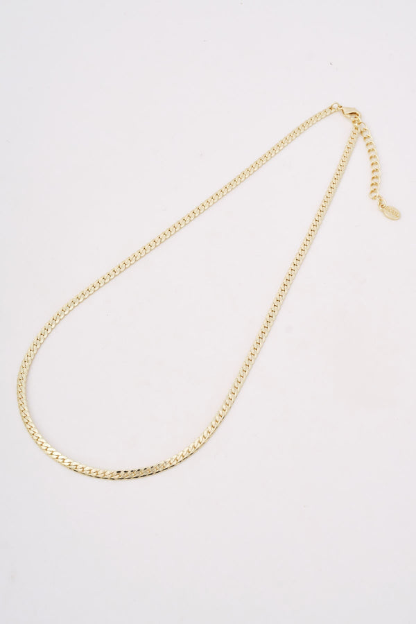 Carraig Donn Gold Snake Chain Necklace