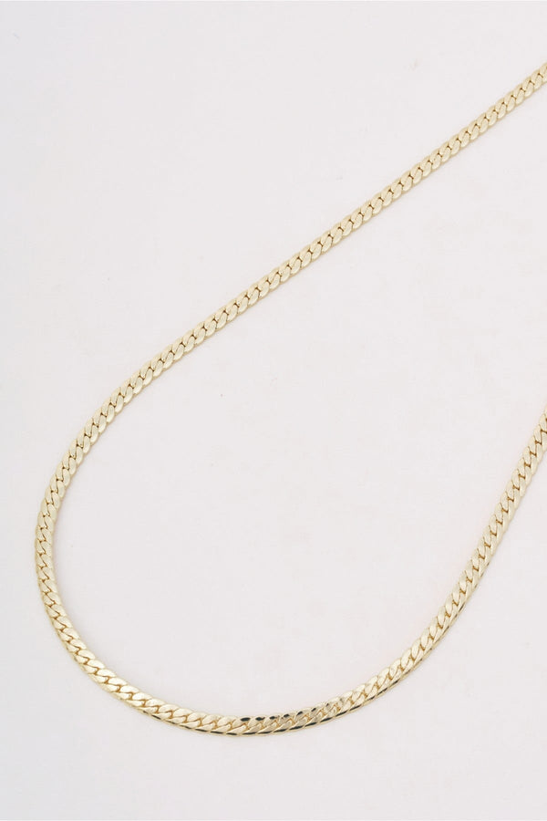 Carraig Donn Gold Snake Chain Necklace