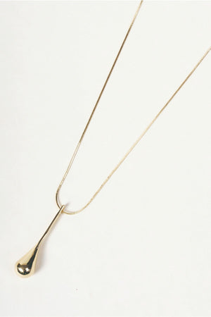 Carraig Donn Gold Teardrop Adjustable Length Pendant Necklace
