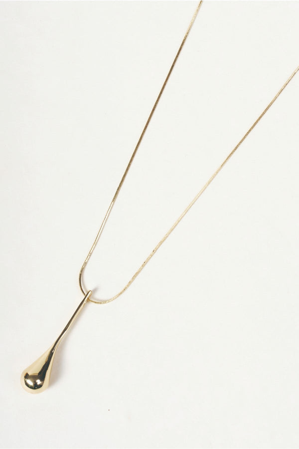 Carraig Donn Gold Teardrop Adjustable Length Pendant Necklace