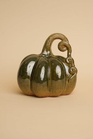 Carraig Donn Green Halloween Pumpkin Decorative Ornament