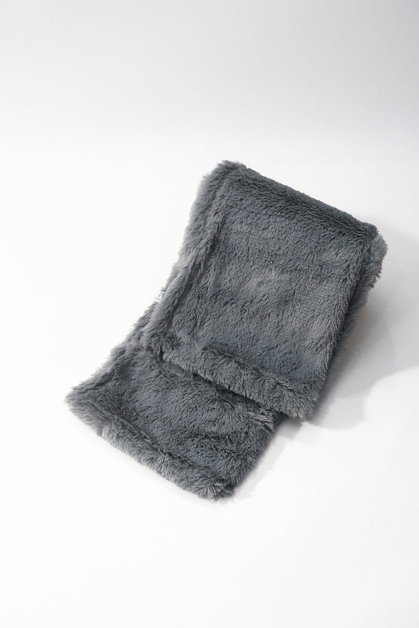 Carraig Donn Grey Faux Fur Snood