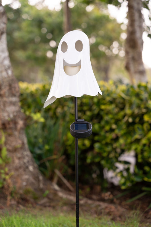 Halloween Ghost Solar Powered Ground Spike Decoration