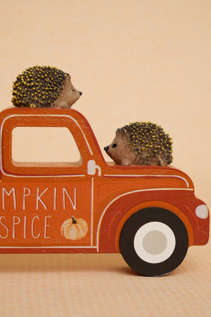 Carraig Donn Halloween Pumpkin Truck Decoration