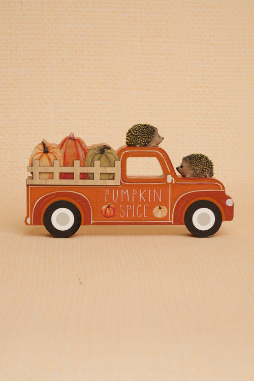 Halloween Pumpkin Truck Decoration