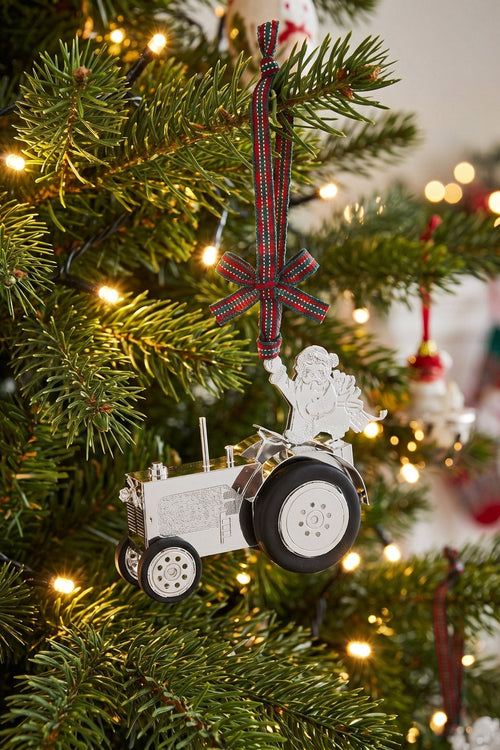 Heirloom Tractor Christmas Tree Decoration