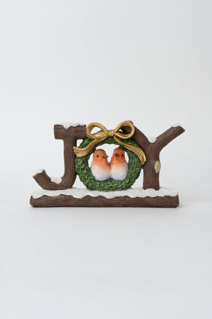 Carraig Donn Joy With Two Birds Christmas Ornament