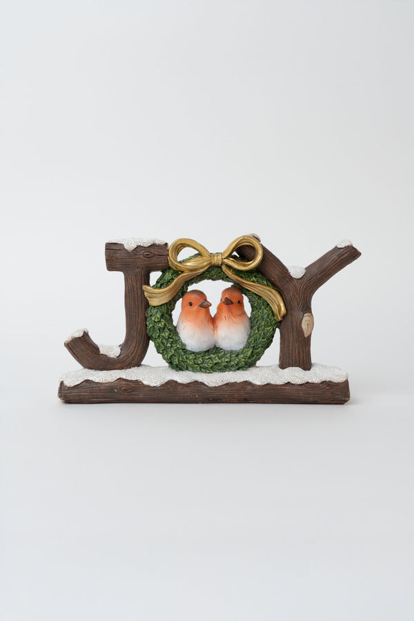 Carraig Donn Joy With Two Birds Christmas Ornament