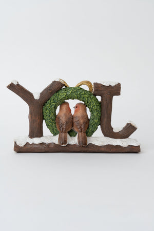 Carraig Donn Joy With Two Birds Christmas Ornament