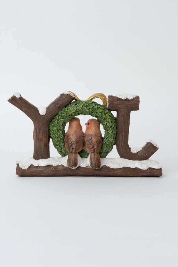 Carraig Donn Joy With Two Birds Christmas Ornament