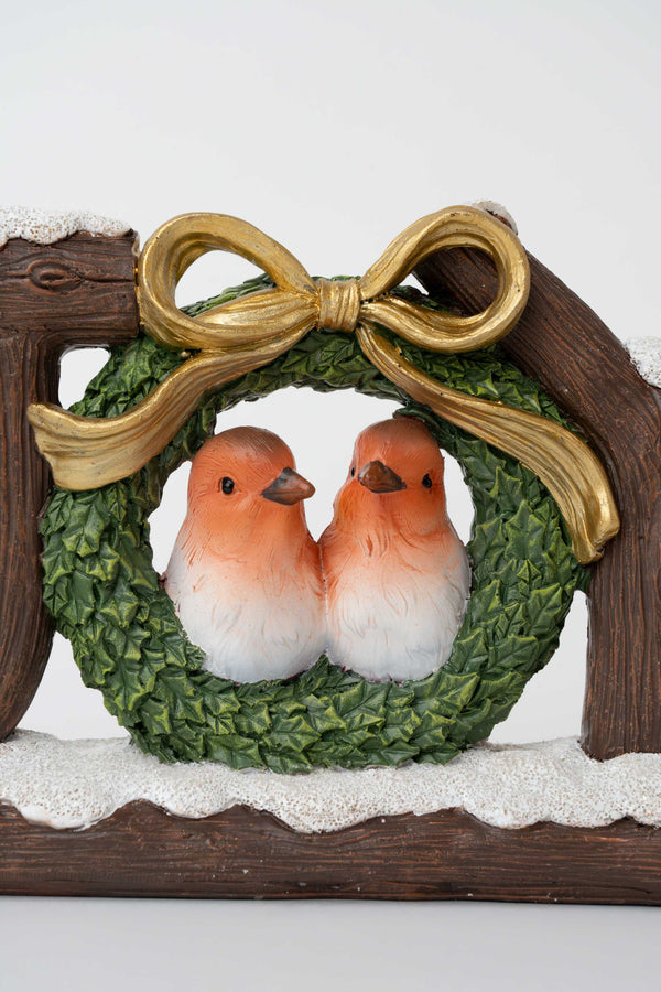 Carraig Donn Joy With Two Birds Christmas Ornament