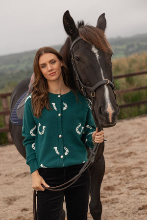 Carraig Donn Kgw Equestrian Horseshoe Cardi