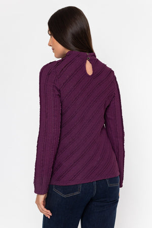 Carraig Donn Lace Jersey Plum